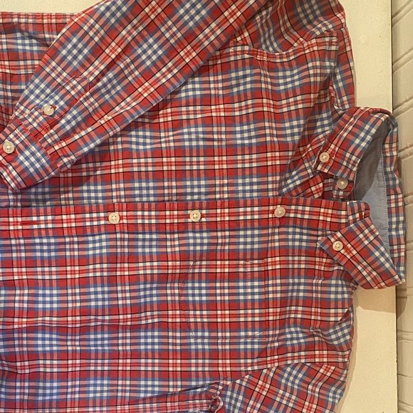 Janie and Jack Boys size 5 classic button up shirt - Picture 1 of 2